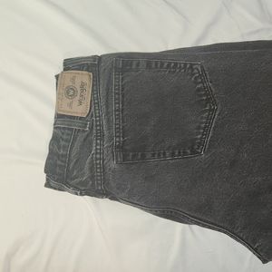 Black Wrangler jeans